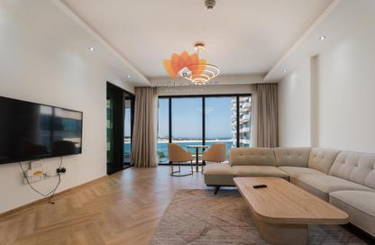 Apartment - 1 Bedroom - 2 Bathrooms for rent in Lusail Marina Heights - Marina District - Lusail