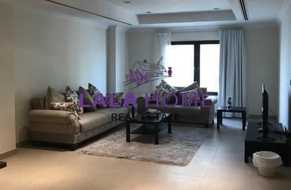 Apartment - 1 Bedroom - 2 Bathrooms for sale in Tower 3 - Porto Arabia - The Pearl Island - Doha