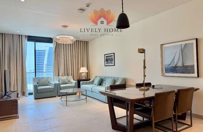 Apartment - 2 - 3 for rent in Marina Tower 21 - Marina District - Lusail