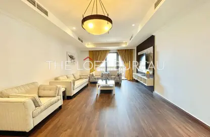 شقة - غرفة نوم - 2 حمامات للايجار في طريق بورتو الغربي - بورتو أرابيا - جزيرة اللؤلؤة - الدوحة