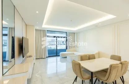 Apartment - 2 Bedrooms - 4 Bathrooms for rent in Lusail Residence - Marina District - Lusail