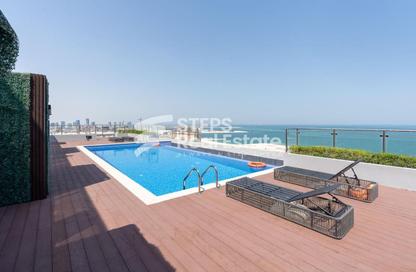Apartment - 2 Bedrooms - 4 Bathrooms for rent in Lusail Residence - Marina District - Lusail