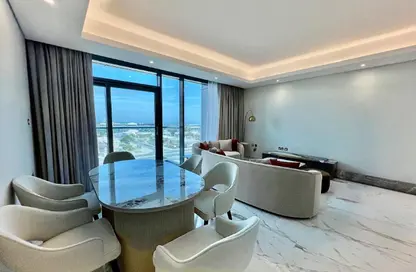 شقة - 2 غرف نوم - 3 حمامات للايجار في مرتفعات مارينا لوسيل - منطقة المارينا - الوسيل