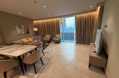 Apartment - 2 - 2 for rent in Lusail Residence - Marina District - Lusail