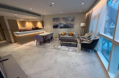 Apartment - 2 - 2 for rent in Lusail Residence - Marina District - Lusail