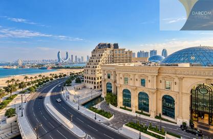 Apartment - 1 - 2 for rent in Marina Tower 23 - Marina District - Lusail