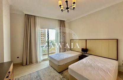 Apartment - 2 Bedrooms - 3 Bathrooms for rent in Lusail Marina Heights - Marina District - Lusail