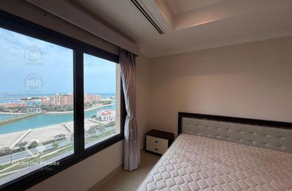 Apartment - Studio - 1 Bathroom for rent in West Porto Drive - Porto Arabia - The Pearl Island - Doha