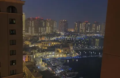 Apartment - 1 Bedroom - 2 Bathrooms for rent in East Porto Drive - Porto Arabia - The Pearl Island - Doha Apartment - 1 Bedroom - 2 Bathrooms for rent in East Porto Drive - Porto Arabia - The Pearl Island - Doha