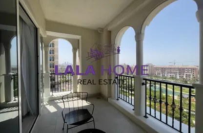 Apartment - 1 Bedroom - 2 Bathrooms for rent in Viva Central - Viva Bahriyah - The Pearl Island - Doha