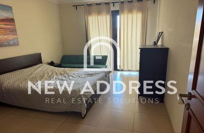 Apartment - 1 Bedroom - 2 Bathrooms for rent in West Porto Drive - Porto Arabia - The Pearl Island - Doha