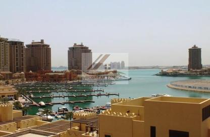 Apartment - 1 Bedroom - 2 Bathrooms for sale in Tower 19 - Porto Arabia - The Pearl Island - Doha