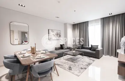 Apartment - 1 Bedroom - 2 Bathrooms for rent in Marina Tower 23 - Marina District - Lusail
