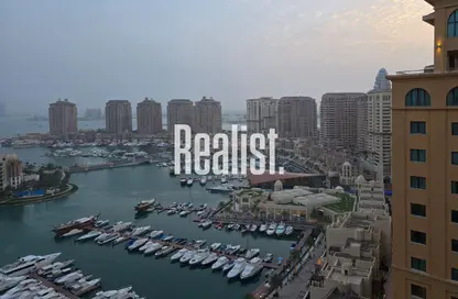 Apartment - 1 Bedroom - 2 Bathrooms for rent in West Porto Drive - Porto Arabia - The Pearl Island - Doha