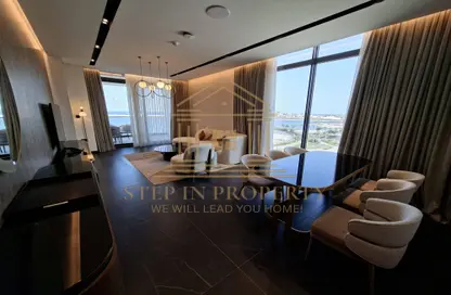 شقة - 2 غرف نوم - 3 حمامات للايجار في القسم التجاري - الواجهة المائية - الوسيل