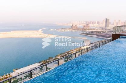 Apartment - 1 Bedroom - 2 Bathrooms for rent in FJ8 Residential Tower - Marina District - Lusail