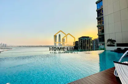 Apartment - 2 Bedrooms - 3 Bathrooms for sale in Seef Lusail Tower 1 - Seef Lusail - Lusail City - Lusail