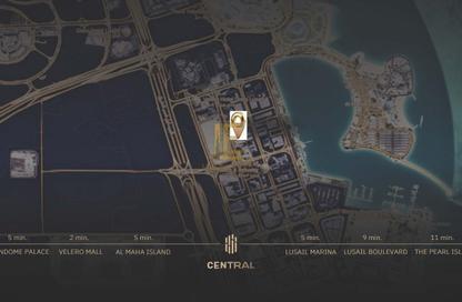 Office Space - Studio - 3 Bathrooms for sale in Lusail Residence - Marina District - Lusail