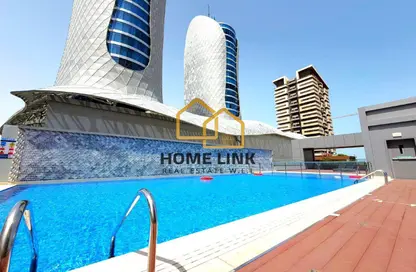 Apartment - 1 Bedroom - 2 Bathrooms for rent in Marina Tower 02 - Marina District - Lusail