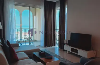 Apartment - 1 Bedroom - 2 Bathrooms for rent in Viva West - Viva Bahriyah - The Pearl Island - Doha