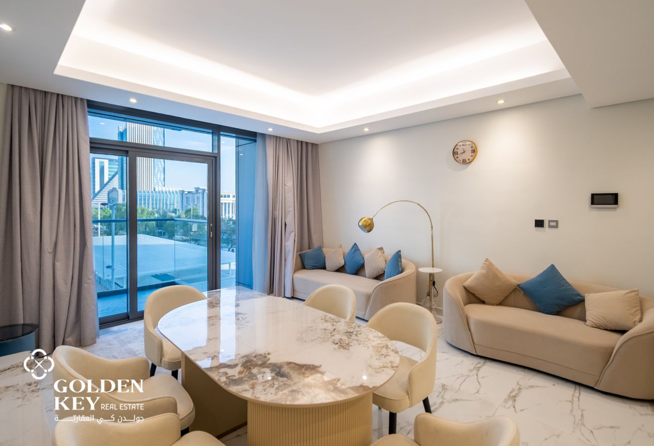 High-End Tower | Furnished 2BR w/ Balcony | Lusail