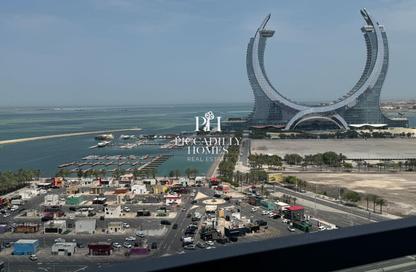 Apartment - 2 Bedrooms - 4 Bathrooms for rent in Lusail Residence - Marina District - Lusail