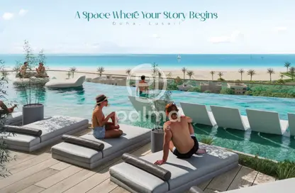 Apartment - 2 Bedrooms - 4 Bathrooms for sale in Marina Tower 23 - Marina District - Lusail