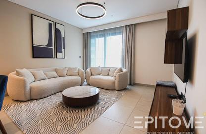 Apartment - 2 Bedrooms - 4 Bathrooms for rent in Lusail Marina Heights - Marina District - Lusail