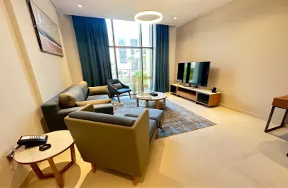 شقة - غرفة نوم - 2 حمامات للايجار في طريق بورتو الشرقي - بورتو أرابيا - جزيرة اللؤلؤة - الدوحة