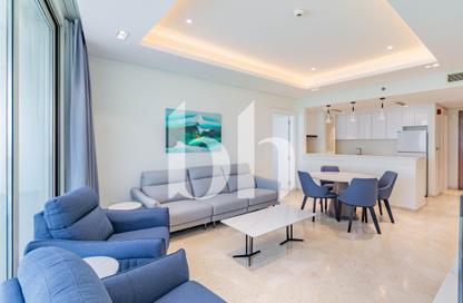 Apartment - 2 - 3 for rent in Burj Al Marina - Marina District - Lusail