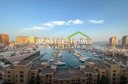 Apartment - 2 Bedrooms - 3 Bathrooms for sale in Tower 9 - Porto Arabia - The Pearl Island - Doha
