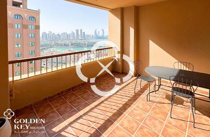 Apartment - 1 - 2 for rent in West Porto Drive - Porto Arabia - The Pearl Island - Doha