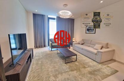 Apartment - 1 Bedroom - 2 Bathrooms for rent in Lusail Marina Heights - Marina District - Lusail