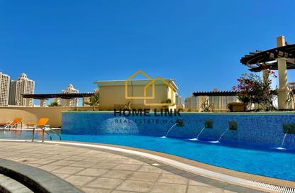 Apartment - 1 Bedroom - 2 Bathrooms for rent in West Porto Drive - Porto Arabia - The Pearl Island - Doha