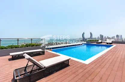 شقة - 2 غرف نوم - 3 حمامات للايجار في لوسيل ريسيدينس - منطقة المارينا - الوسيل