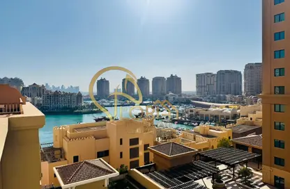 شقة - غرفة نوم - 2 حمامات للبيع في طريق بورتو الشرقي - بورتو أرابيا - جزيرة اللؤلؤة - الدوحة