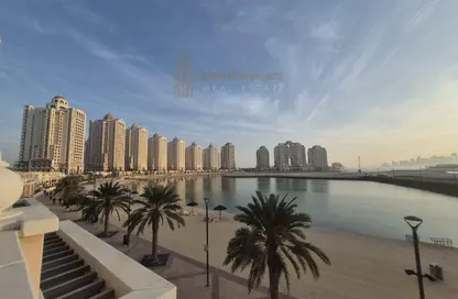 شقة - غرفة نوم - 2 حمامات للايجار في فيفا غرب - فيفا بحرية - جزيرة اللؤلؤة - الدوحة