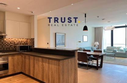 Apartment - 2 Bedrooms - 3 Bathrooms for rent in Marina Tower 21 - Marina District - Lusail Apartment - 2 Bedrooms - 3 Bathrooms for rent in Marina Tower 21 - Marina District - Lusail