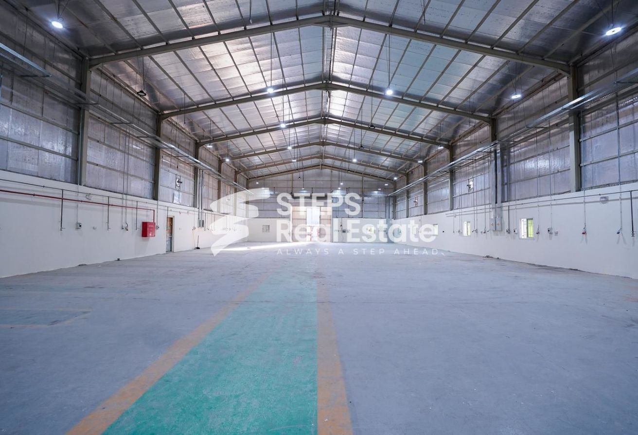 Spacious Warehouse for Rent in Industrial Area