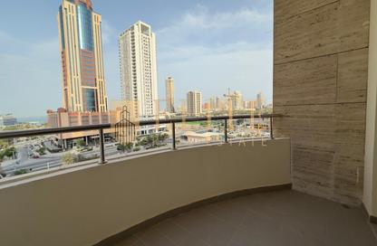Apartment - 2 Bedrooms - 2 Bathrooms for rent in Lusail Marina Heights - Marina District - Lusail