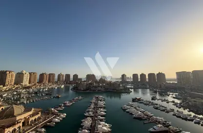 Apartment - 2 Bedrooms - 3 Bathrooms for rent in East Porto Drive - Porto Arabia - The Pearl Island - Doha