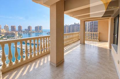 Apartment - 3 - 4 for rent in East Porto Drive - Porto Arabia - The Pearl Island - Doha