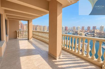 Apartment - 3 - 4 for rent in East Porto Drive - Porto Arabia - The Pearl Island - Doha