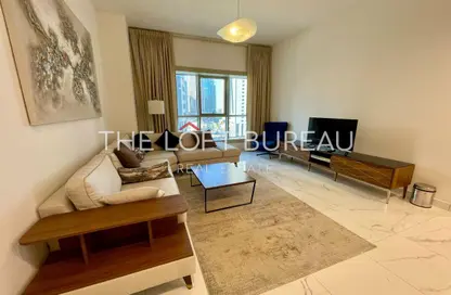 شقة - غرفة نوم - 2 حمامات للايجار في برج وست باي - الخليج الجنوبي - الخليج الغربي - الدوحة