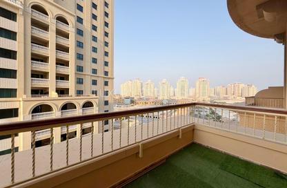 Apartment - 1 Bedroom - 2 Bathrooms for rent in West Porto Drive - Porto Arabia - The Pearl Island - Doha
