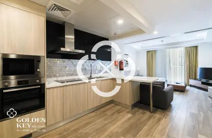 Apartment - Studio - 1 Bathroom for rent in Viva West - Viva Bahriyah - The Pearl Island - Doha