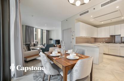 Apartment - 2 Bedrooms - 3 Bathrooms for rent in Wadi 1 - Wadi - Msheireb Downtown Doha - Doha