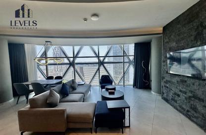 Apartment - 2 - 2 for rent in Lusail Marina Heights - Marina District - Lusail