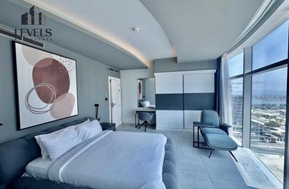 Apartment - 2 - 2 for rent in Lusail Marina Heights - Marina District - Lusail