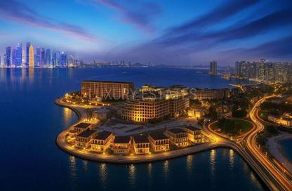 Townhouse - 3 - 2 for rent in Lusail Residence - Marina District - Lusail